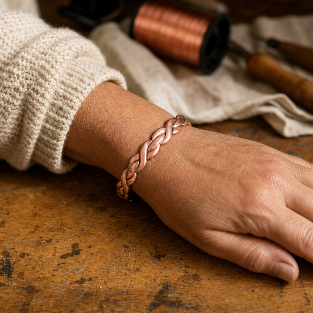 ROSIE | LOOM KUPFERARMBAND