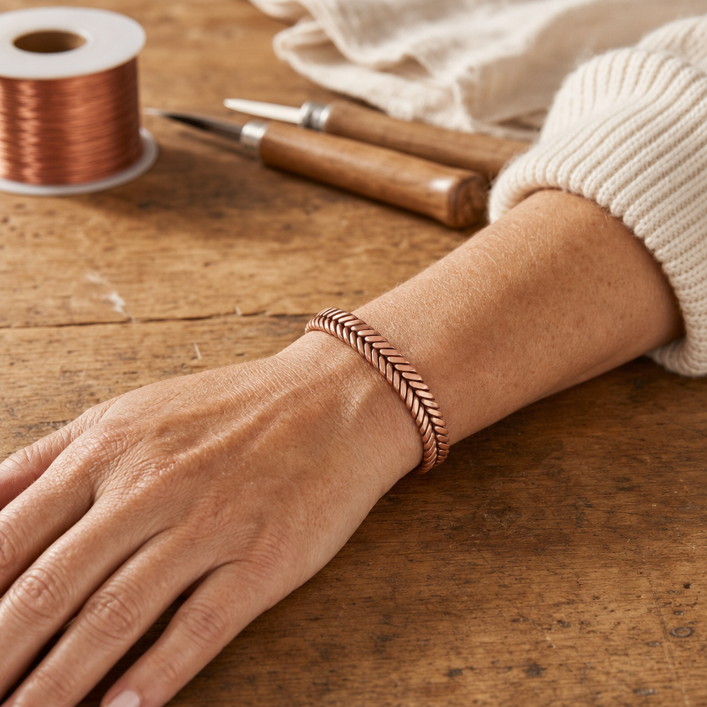 HOLLY | KUPFERARMBAND FURZE