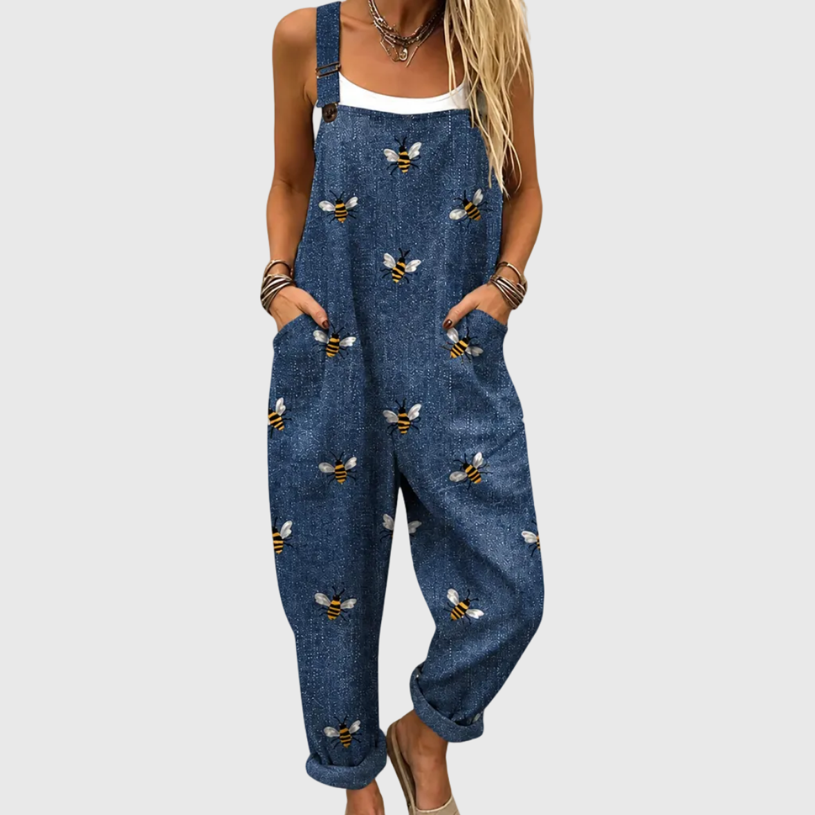 Bequemer bedruckter Overall