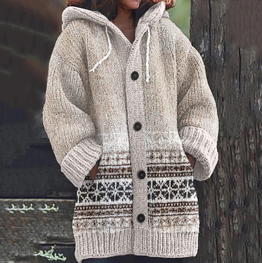 BARBARA | GEMÜTLICHE STRICKSTRICKJACKE