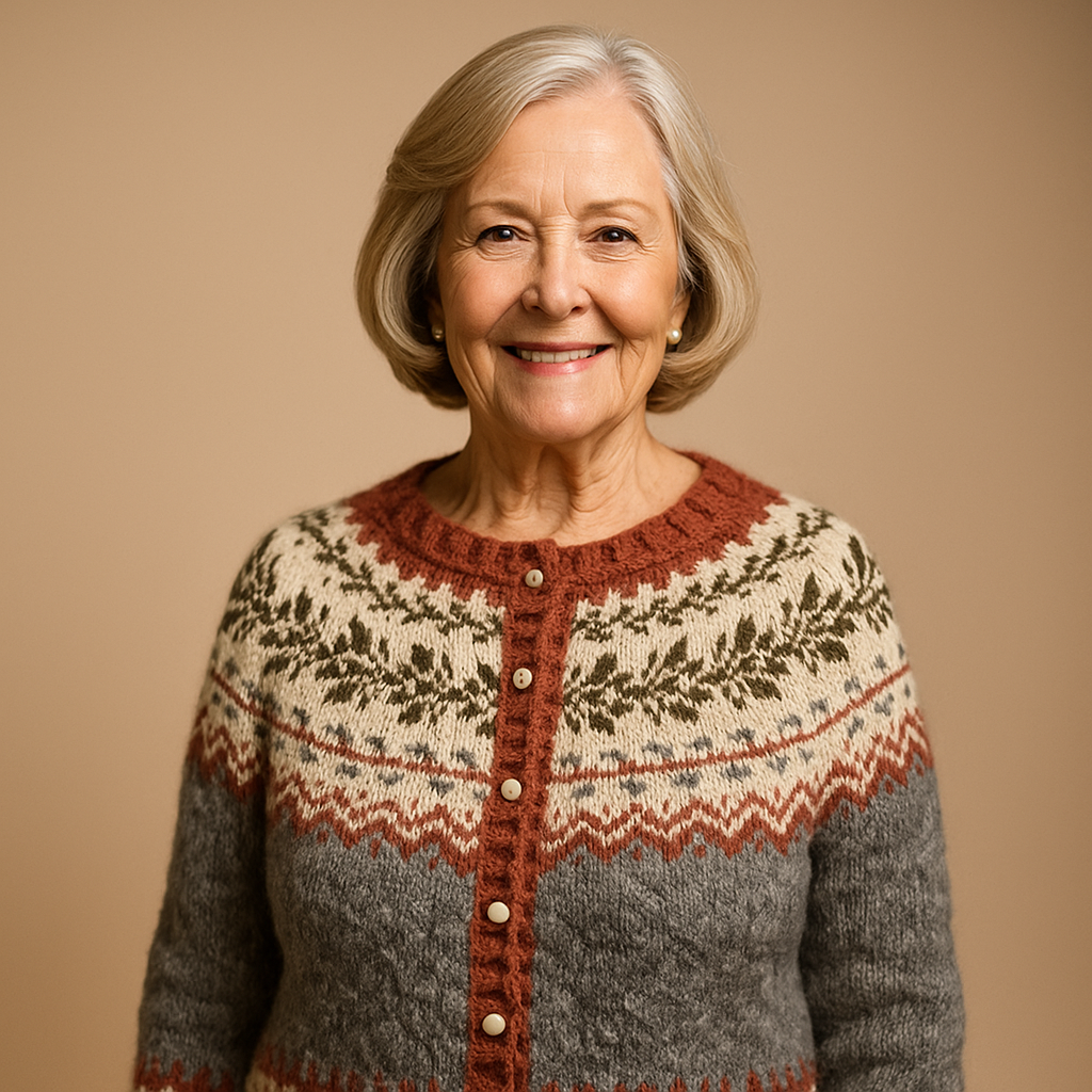 SORENNA | KLASSISCHE ISLÄNDERSTRICKJACKE