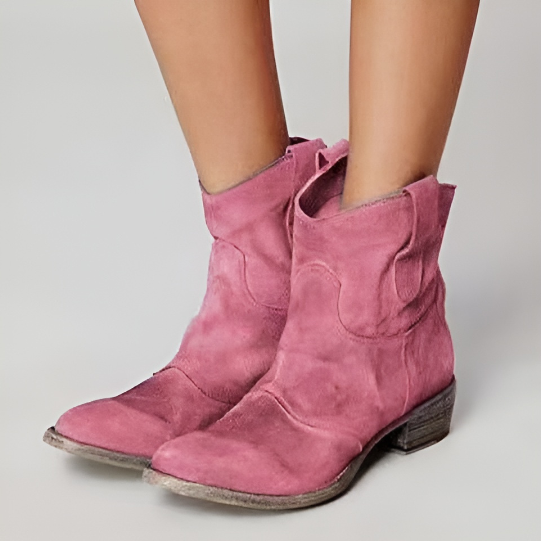 DELIA | BEQUEME STIEFEL MIT BLOCKABSATZ