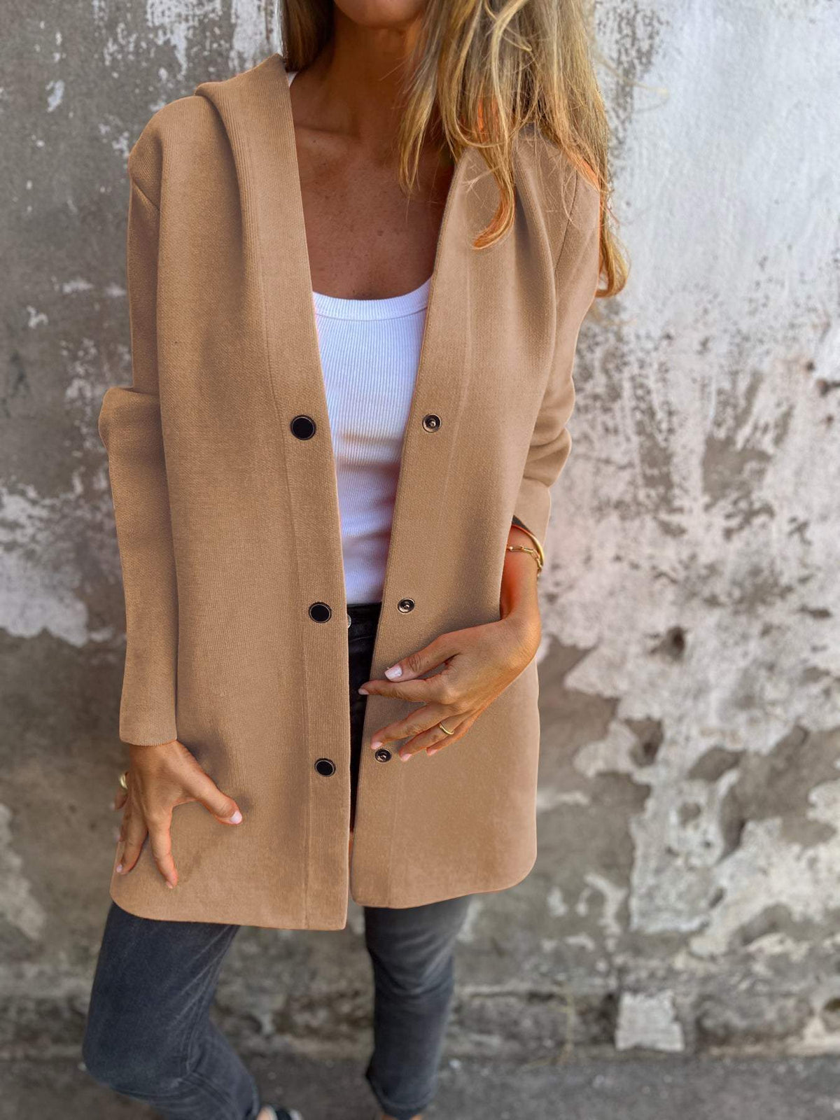 LAURA | GEMÜTLICHE KNOPFJACKE