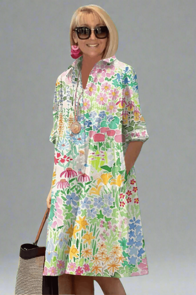 PAIGE | UNBESCHWERTES UND ELEGANTES MIDI-KLEID