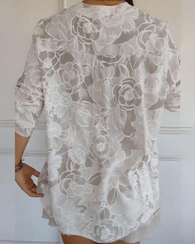 MIRELLA | ELEGANTE BLUSE MIT TASCHE