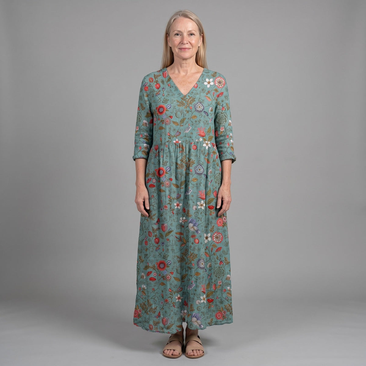 OLIVIA | BLUMIGES SOMMERKLEID