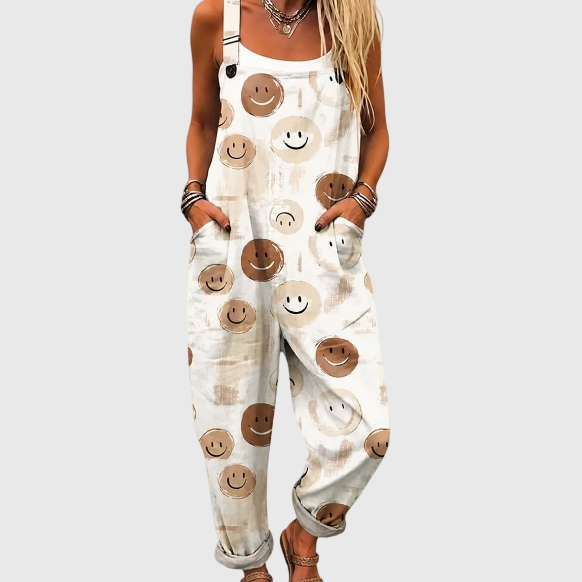 BEIGE SORRISI LATZHOSE
