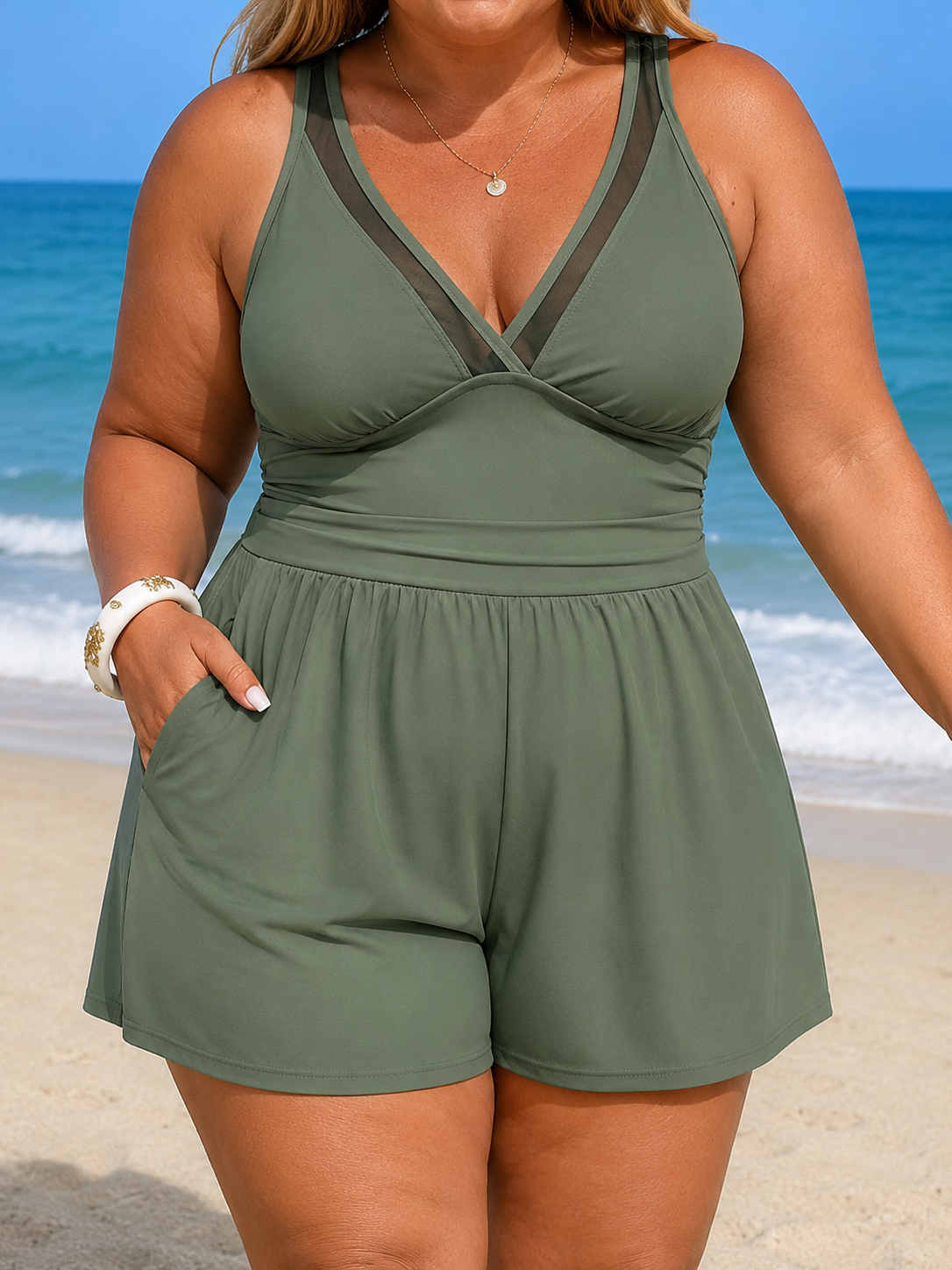 CHARLOTTE | ELEGANTES SEABREEZE-SCHWIMMKLEID IN ÜBERGRÖSSE
