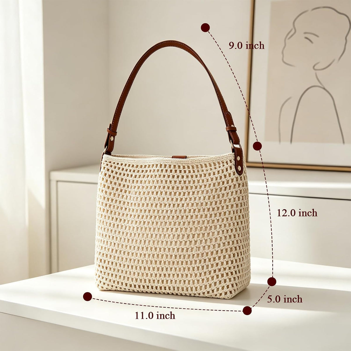 CLARE | RIVIERA-TASCHE