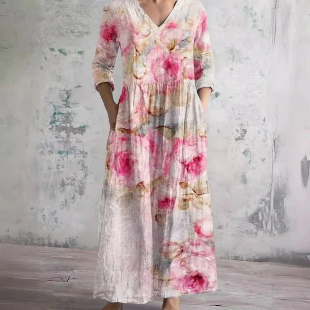 BARBARA | SOMMERLICHES BLUMENKLEID