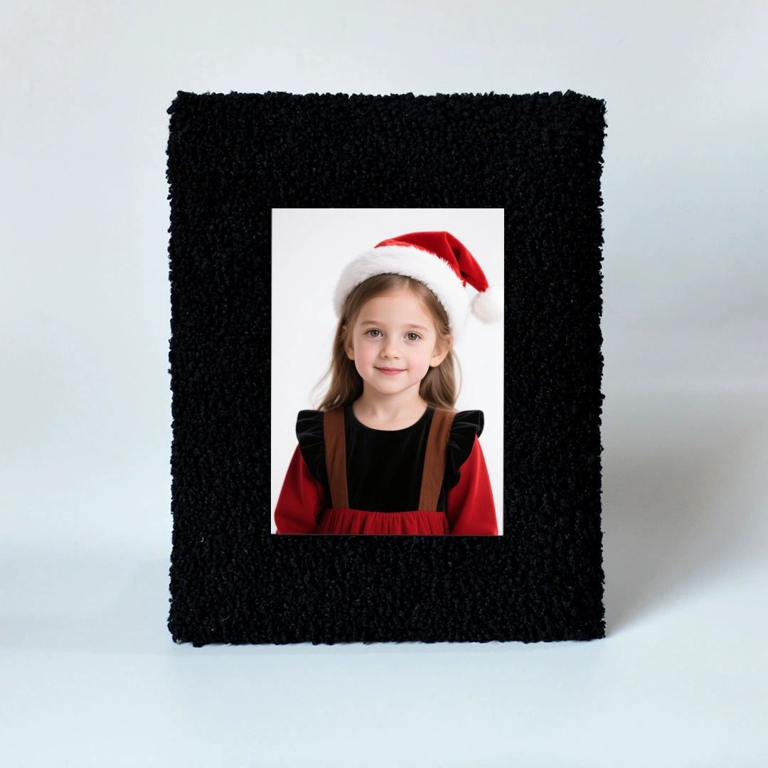 NOIRELLE | BILDERRAHMEN AUS SCHWARZEM BOUCLÉ