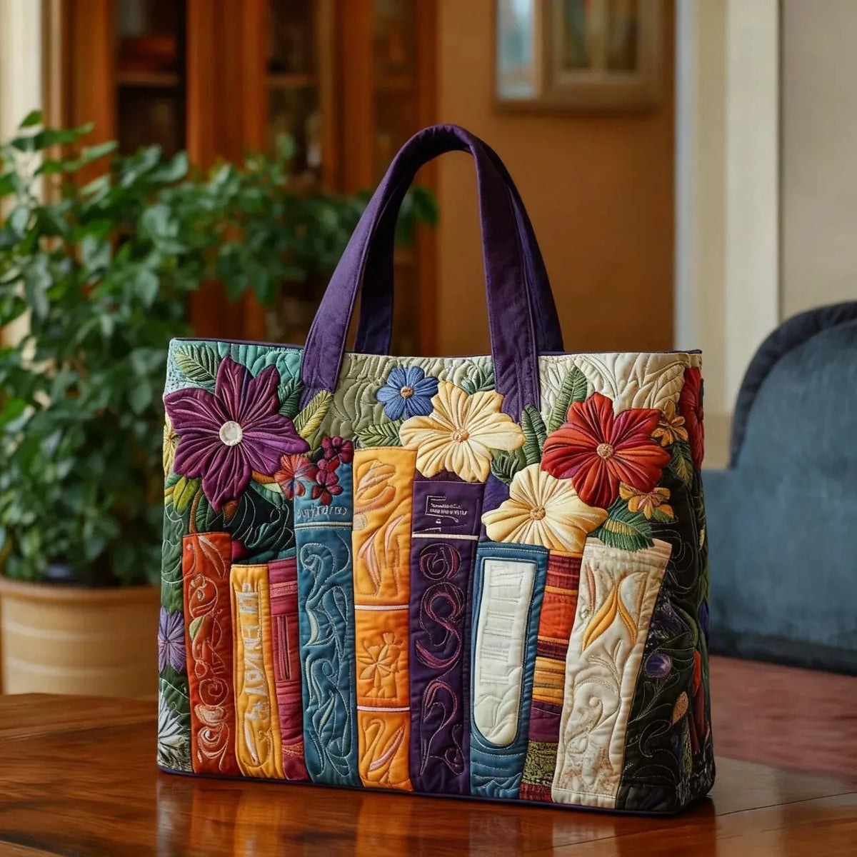 EMILY | GEPOLSTERTE TASCHE FÜR BÜCHERLIEBHABER