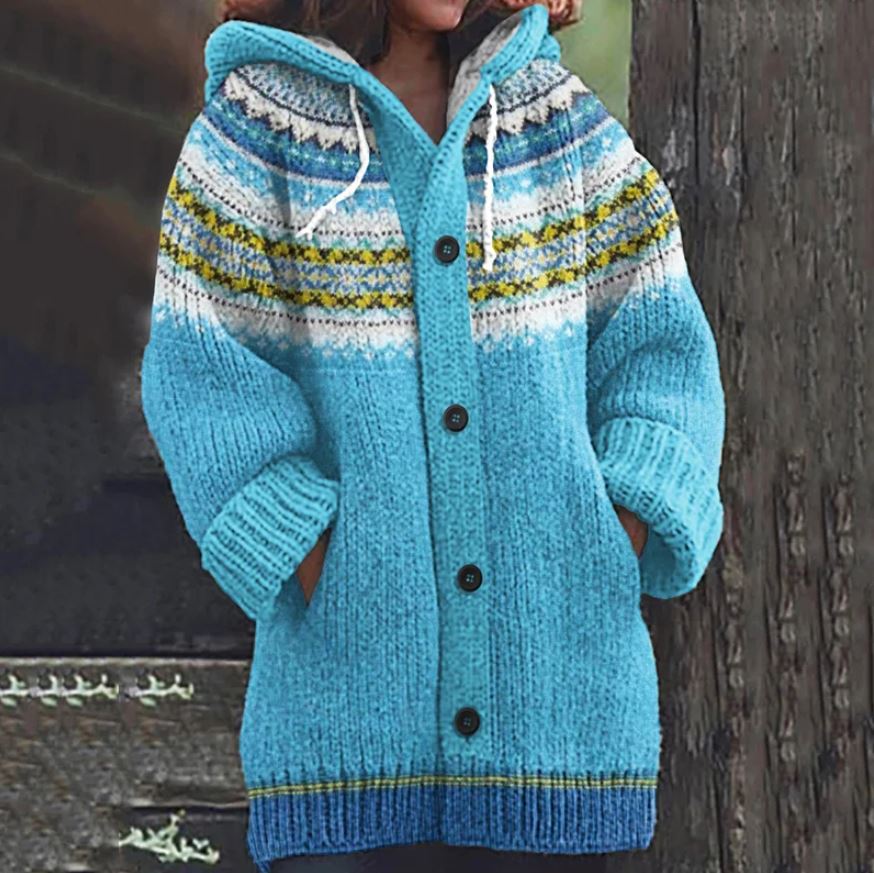 WOLKIG | KUSCHELIGE STRICKSTRICKJACKE