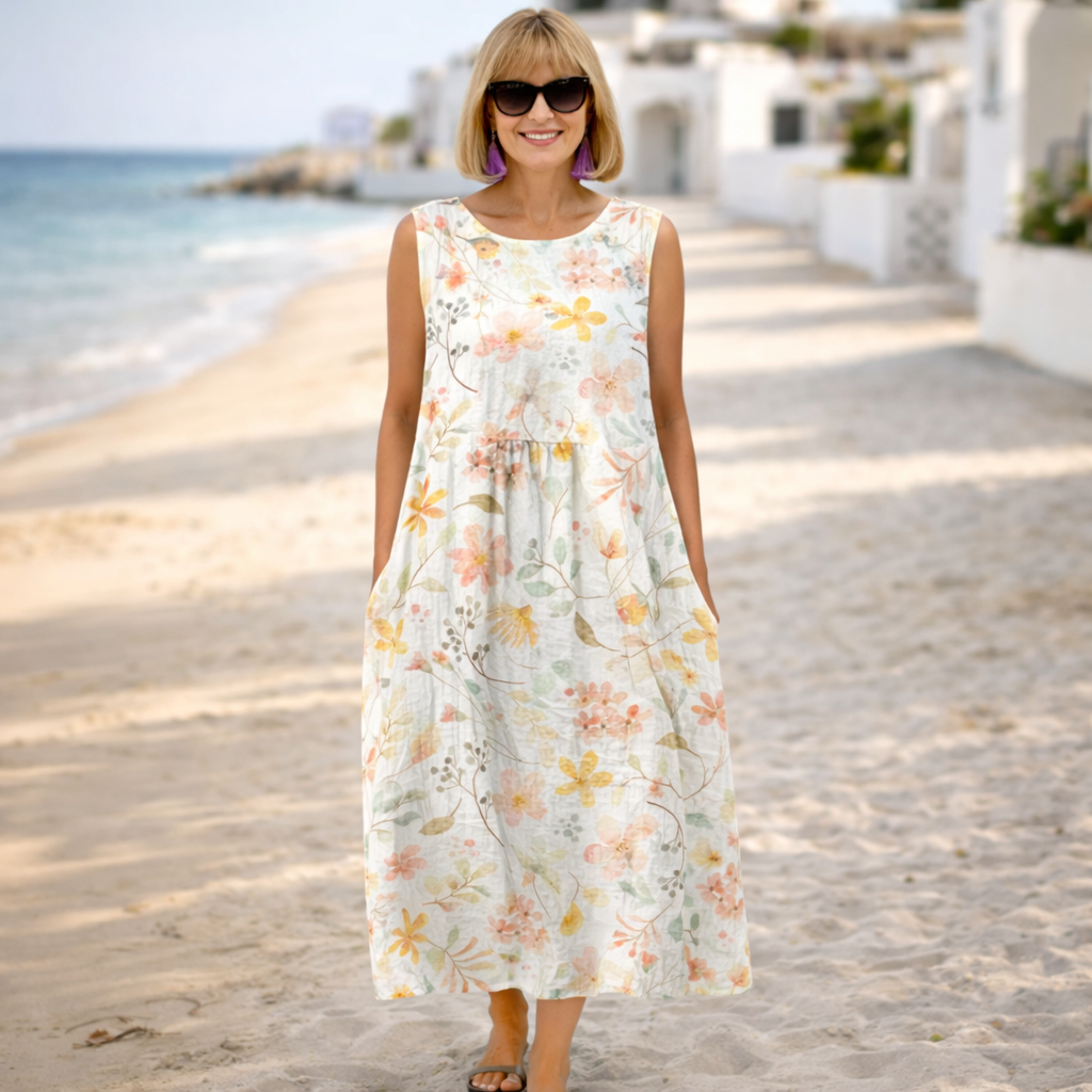KATE | MIDI-KLEID - MÜHELOSE BEQUEMLICHKEIT