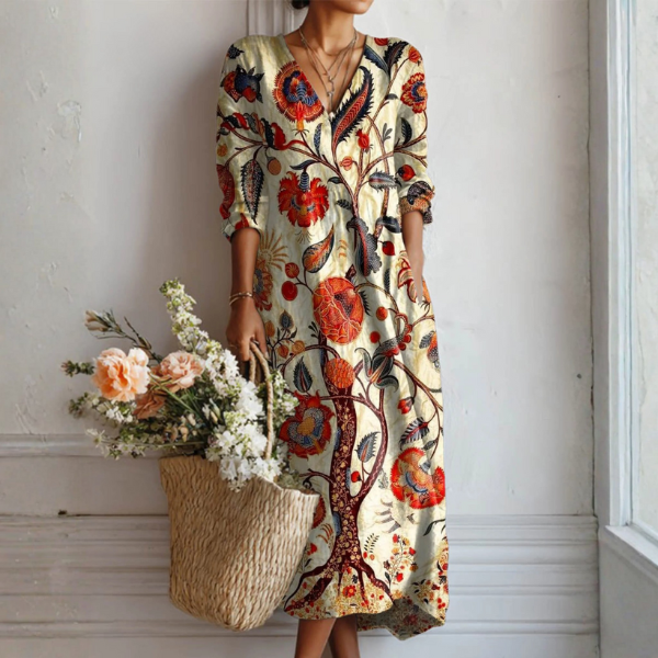KENDRA | BOHO-BLUMENKLEID