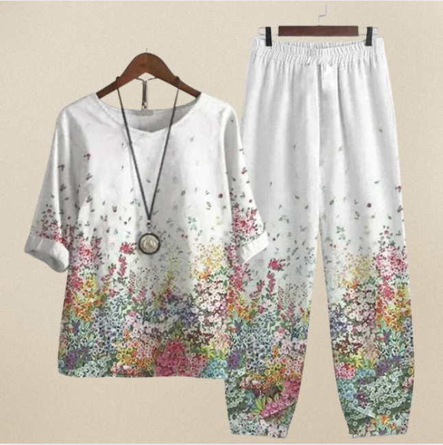 GWENDOLYN | KOMFORTABLES SCHICKES HEMD- & HOSEN-SET
