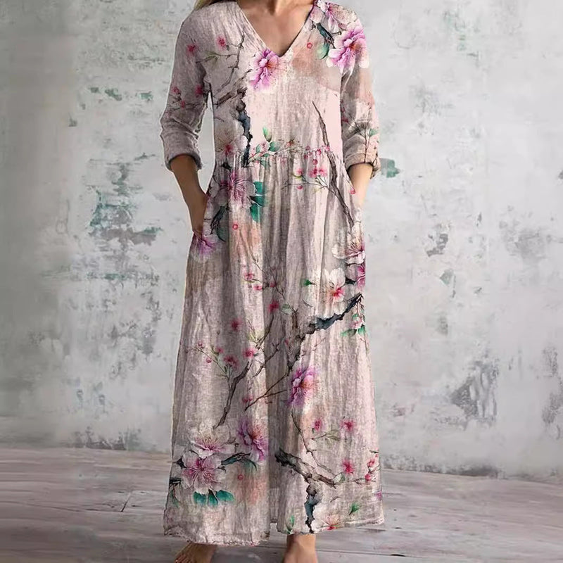 CAROLINE | SOMMERLICHES BLUMENKLEID