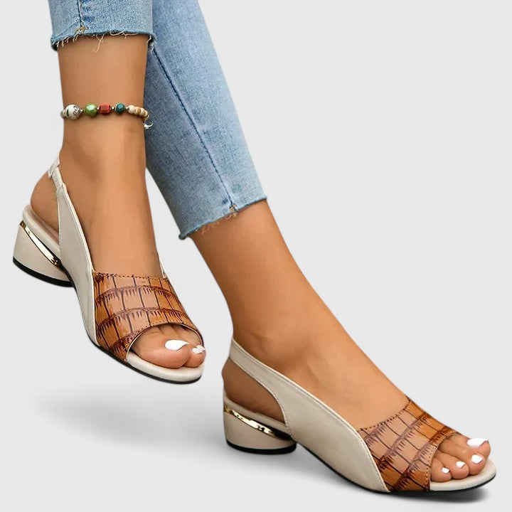 MARIAH | ELEGANTE LEDERSANDALEN