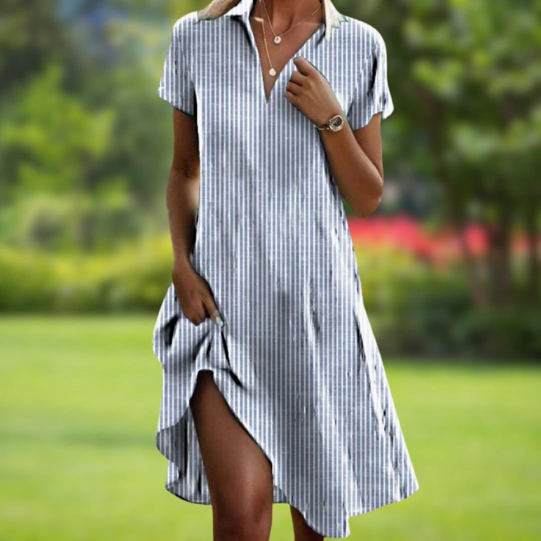 CORDELIA | LEICHTES KOMFORT-MIDIKLEID