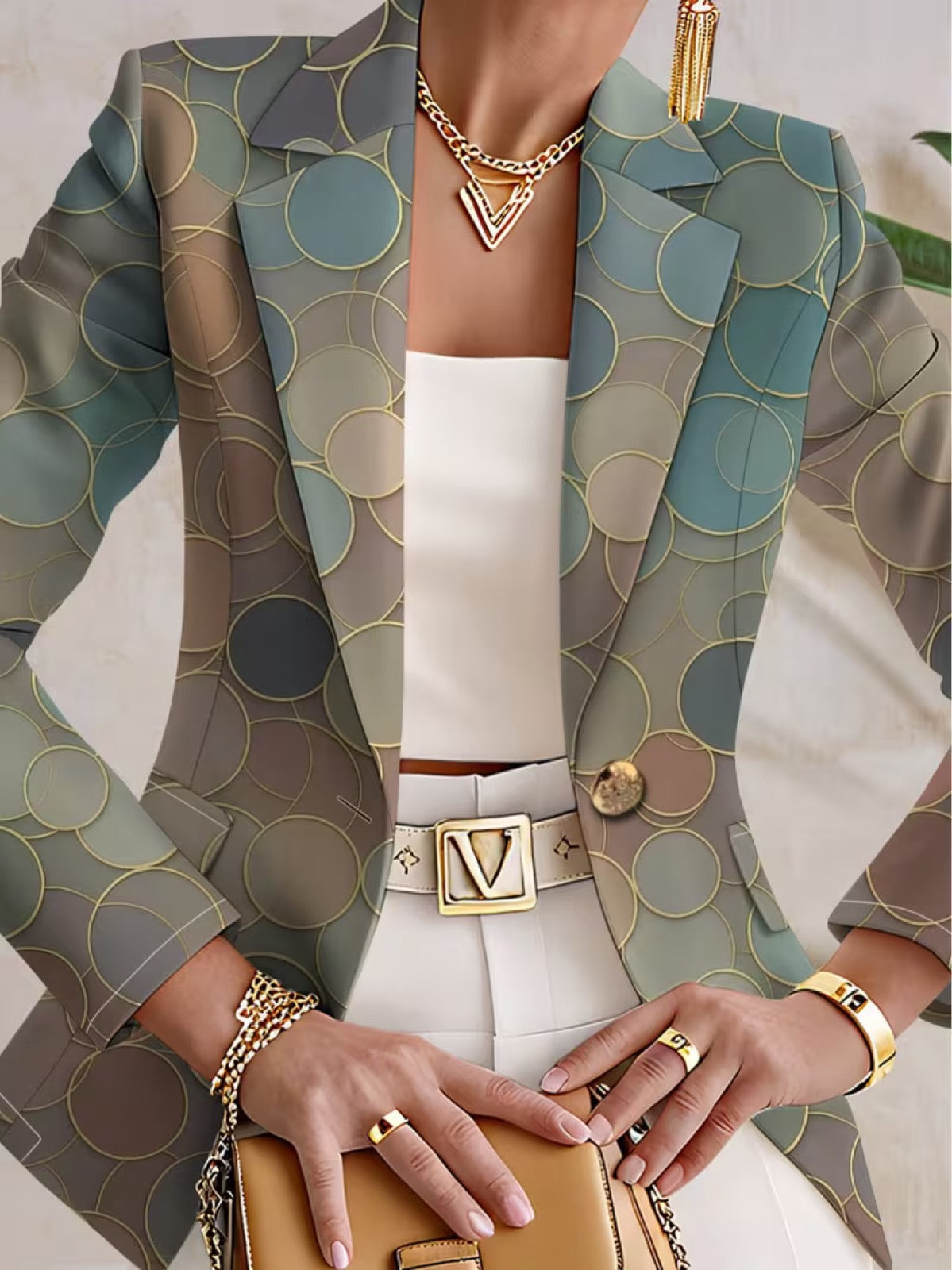CAPUCINE | PUNKT-MOSAIK-BLAZER