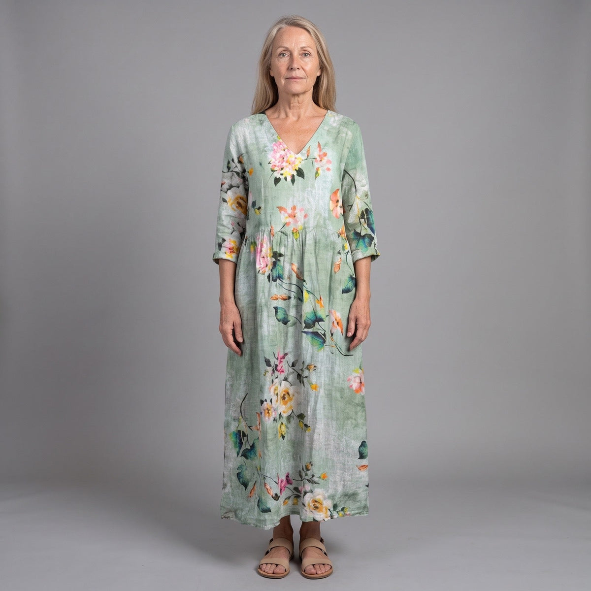 MAYA | FLORALES SOMMERKLEID