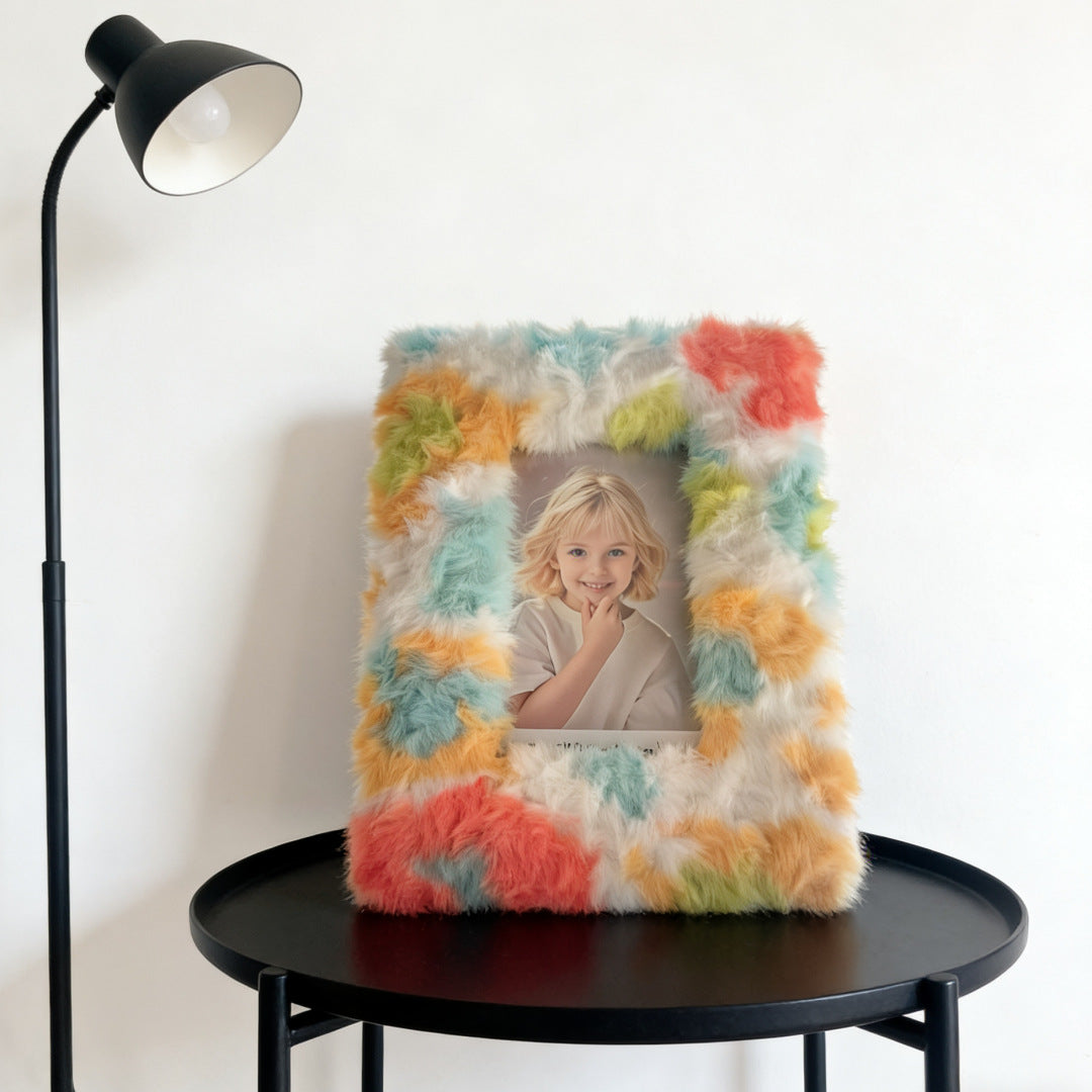 MIRELLE | MEHRFARBIGER FLAUSCHIGER FOTORAHMEN