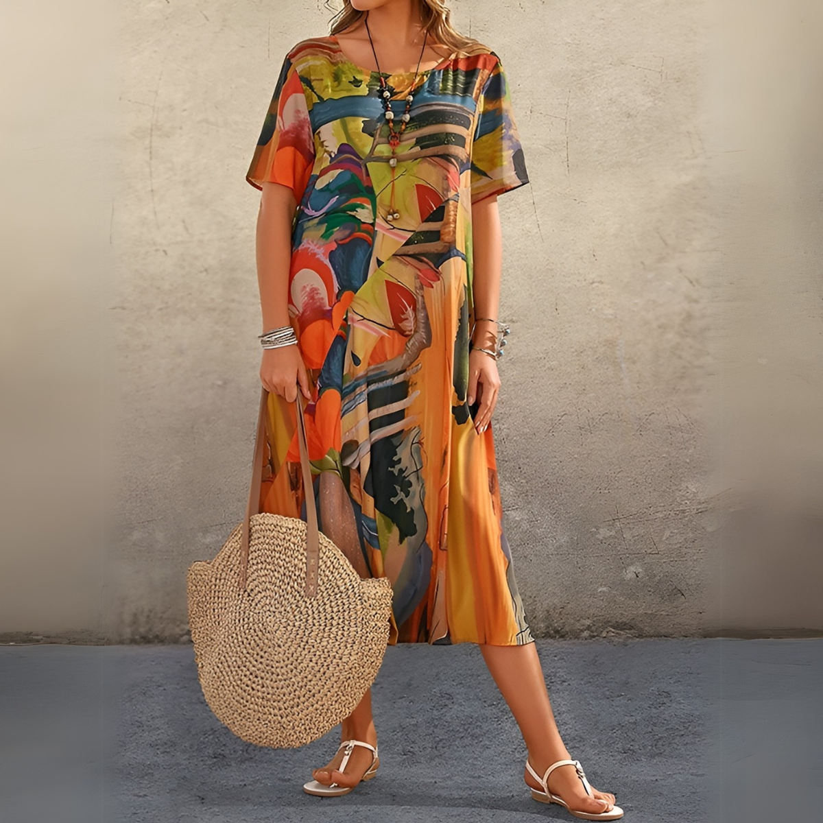 JOELLE | FLORALES KLEID IN EINEM LEICHTEN UND ELEGANTEN STIL