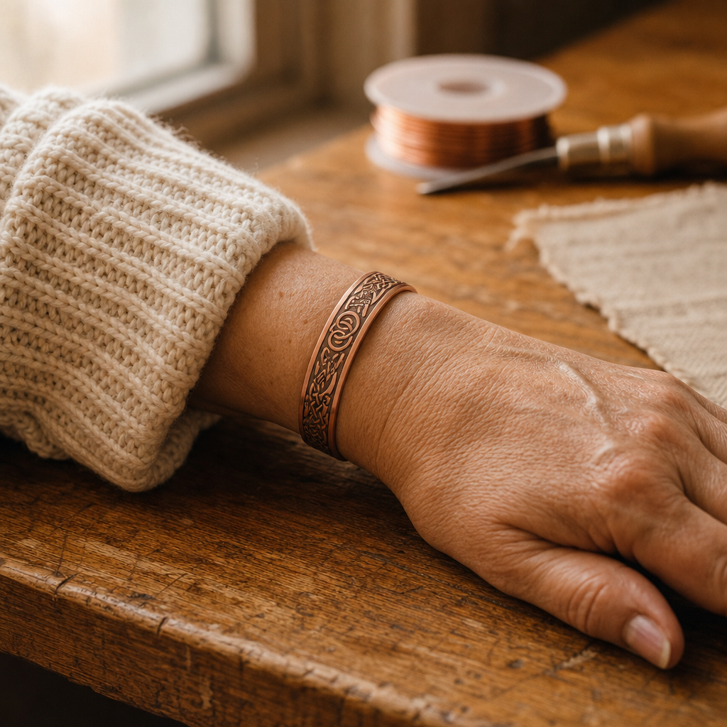 ZOE | MOSS KUPFERARMBAND