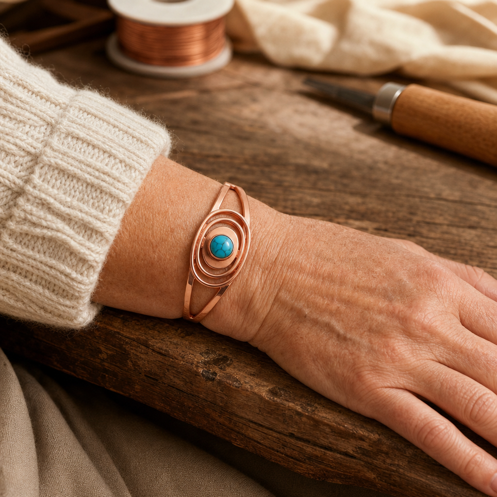 HANNAH | SEDGE KUPFERARMBAND