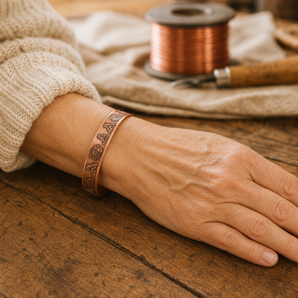 SOPHIA | ARMBAND AUS NATIVEM KUPFER