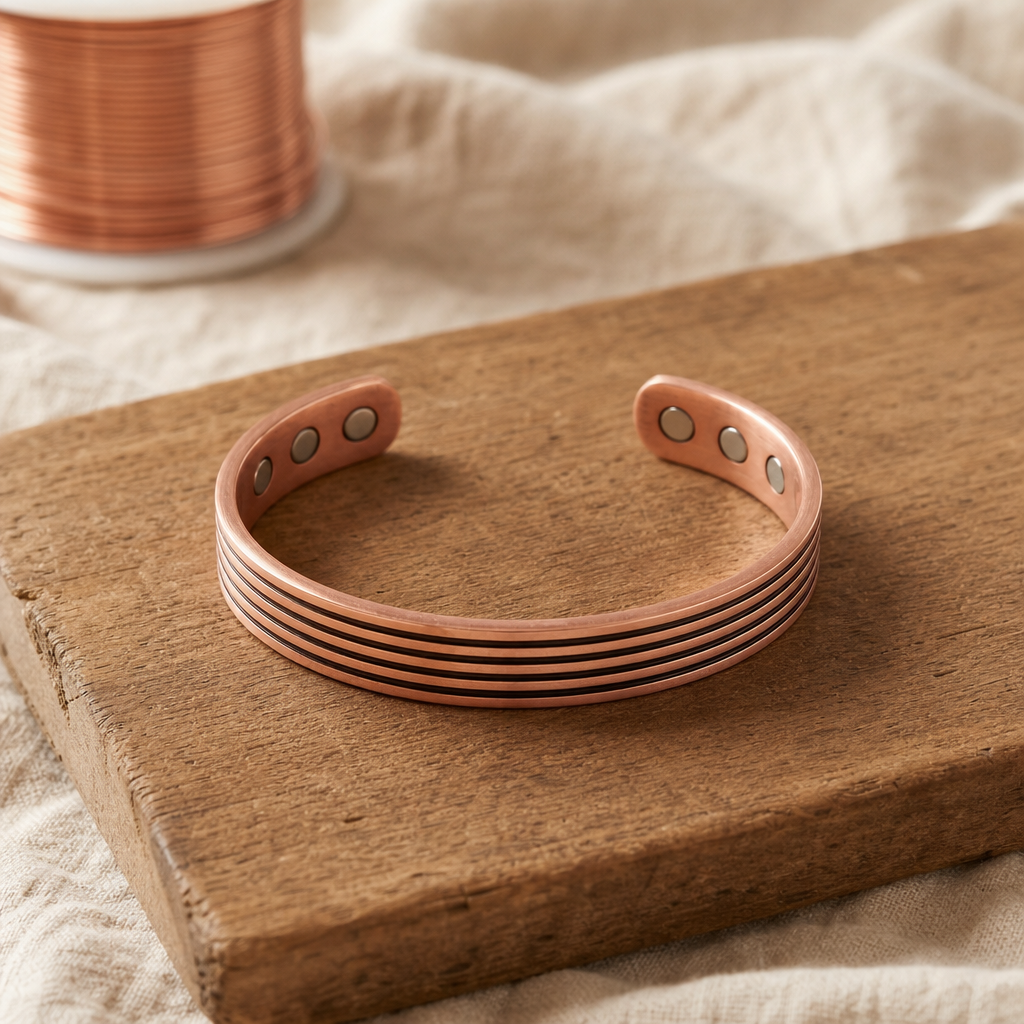 ISABELLA | KUPFERARMBAND SAGE