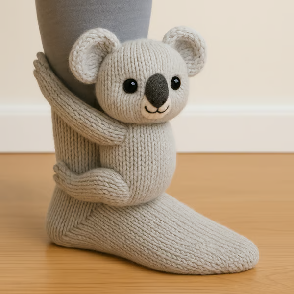KATIE | NIEDLICHE & WARME TIER-SOCKEN