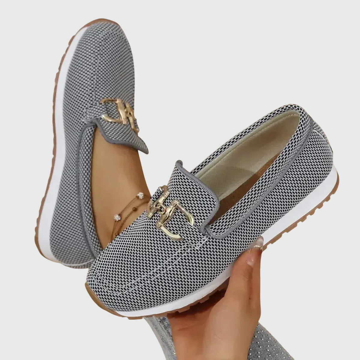 SHARON | ORTHOPÄDISCHE SPORT-SNEAKER IM LOAFER-STIL