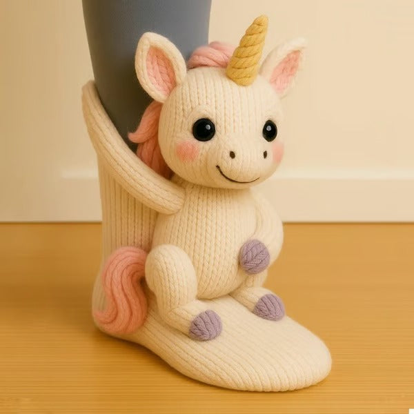 KATIE | NIEDLICHE & WARME TIER-SOCKEN