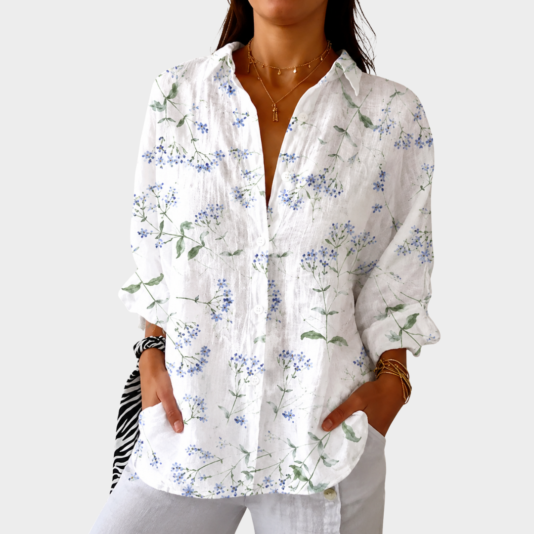 MADISON | LEICHTE & FARBENFROHE BLUSE MIT PRINT