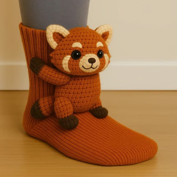 KATIE | NIEDLICHE & WARME TIER-SOCKEN