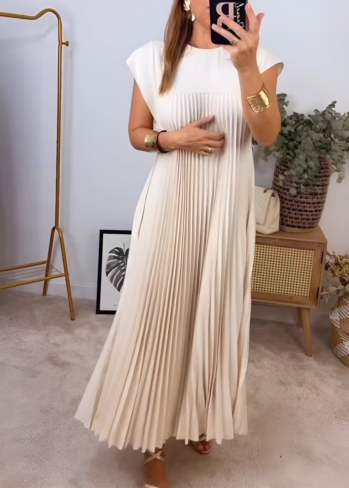 SIMONE | LEICHTES UND RAFFINIERTES PLISSEE-KLEID