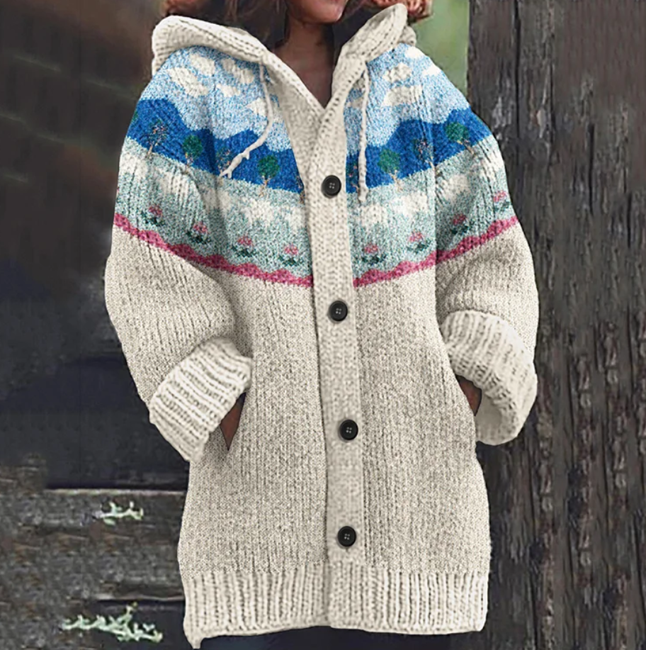 BARBARA | GEMÜTLICHE STRICKSTRICKJACKE