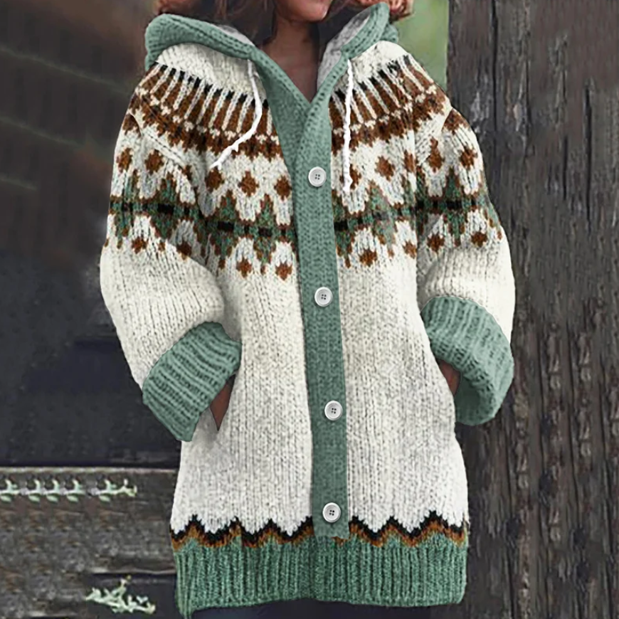 BARBARA | GEMÜTLICHE STRICKSTRICKJACKE