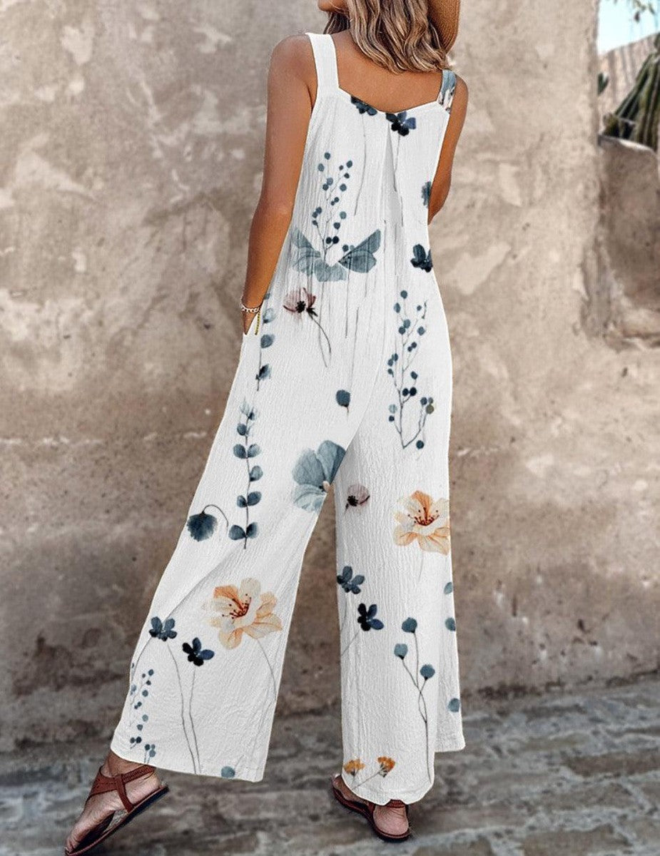 BEQUEMER OVERALL MIT DRUCK