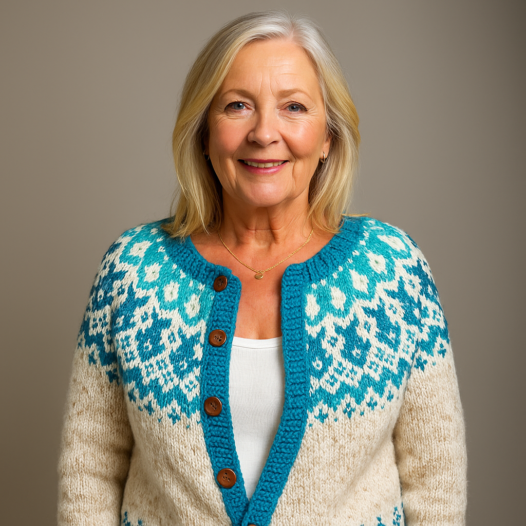 TABITHA | KLASSISCHE ISLANDSTRICKJACKE