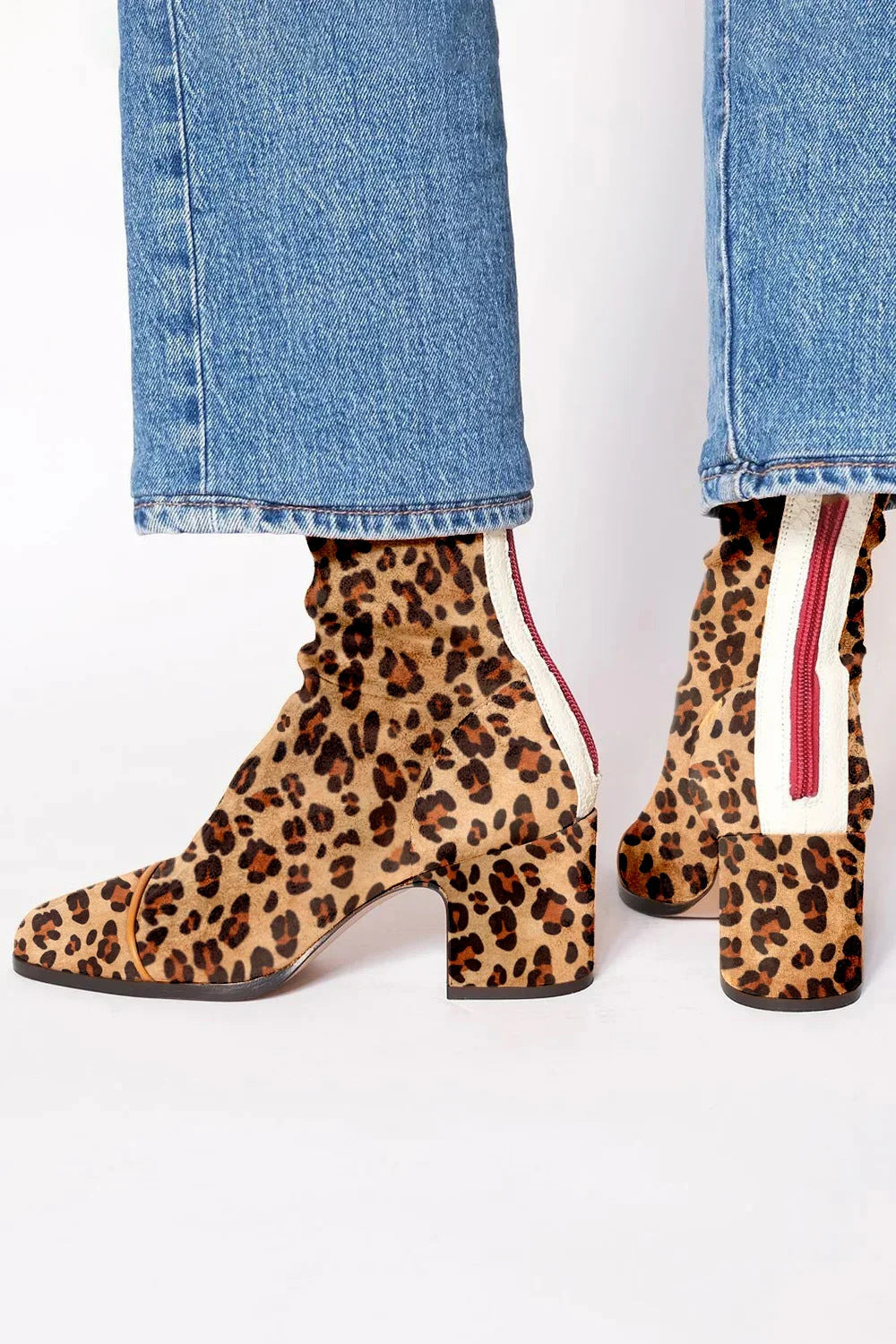 QUINN | VIBRANT ZIPPER-STIEFELETTEN