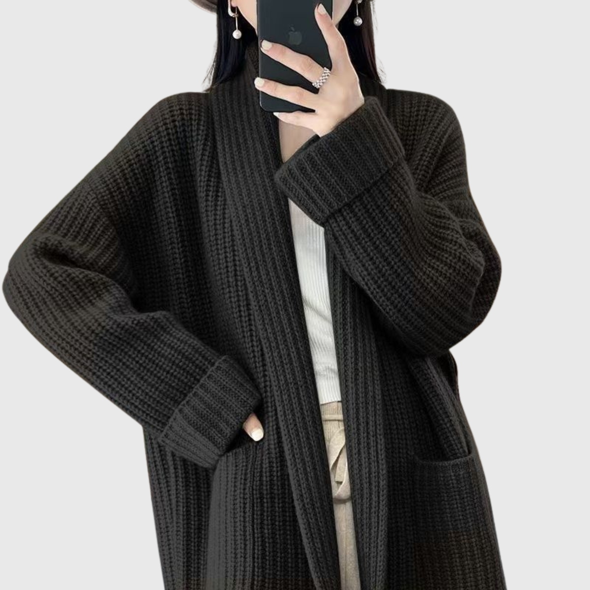 JOVITA | BEQUEME STRICKJACKE