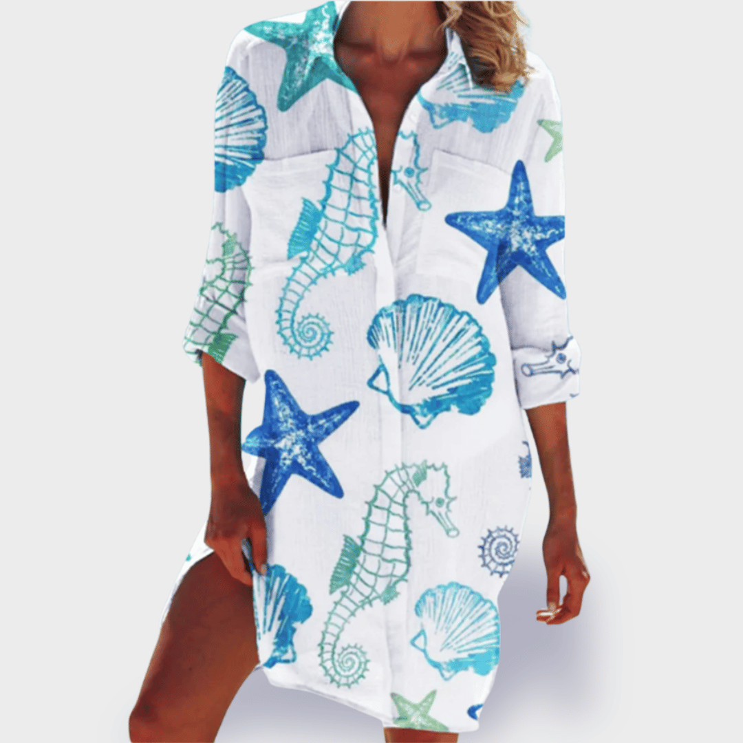 BRIGITTE | BUNTER UND LEICHTER SOMMERKLEID
