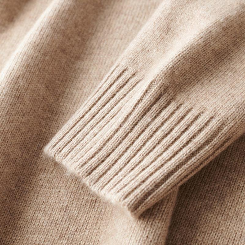 THOMAS | ELEGANDRER HERREN-STRICKPULLOVER MIT REISSVERSCHLUSS