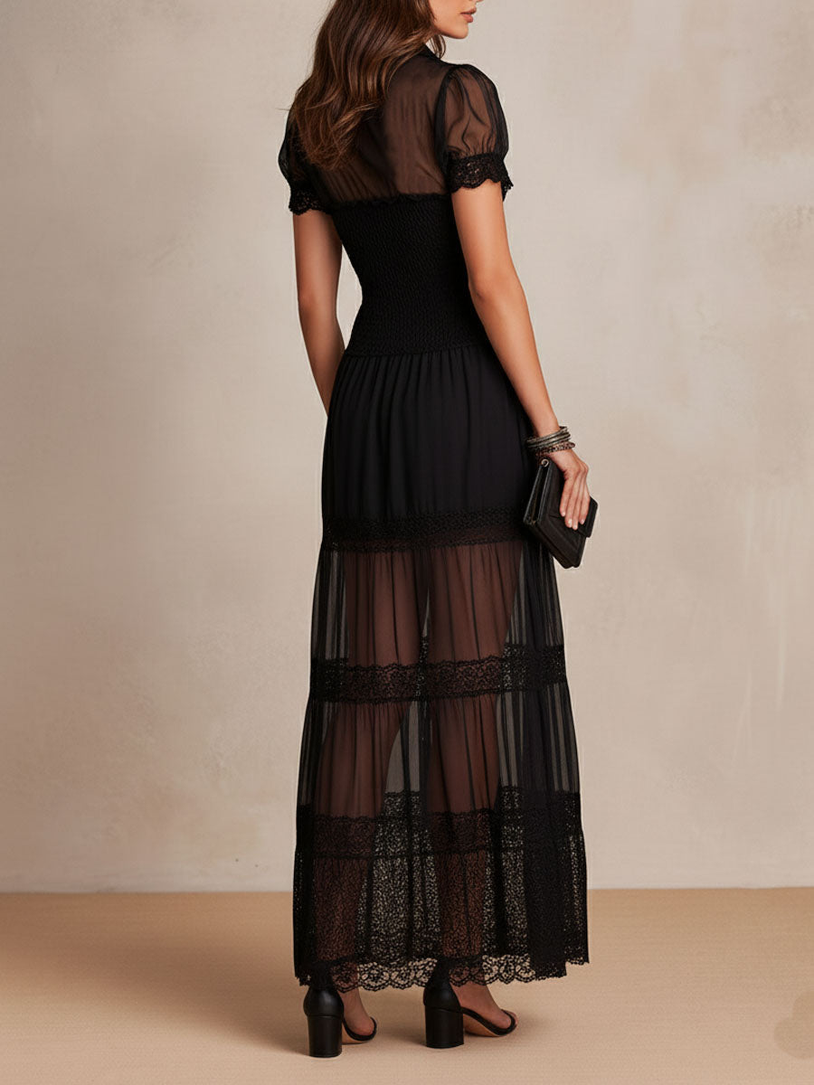 DORINDA | ELEGANTES MAXIKLEID