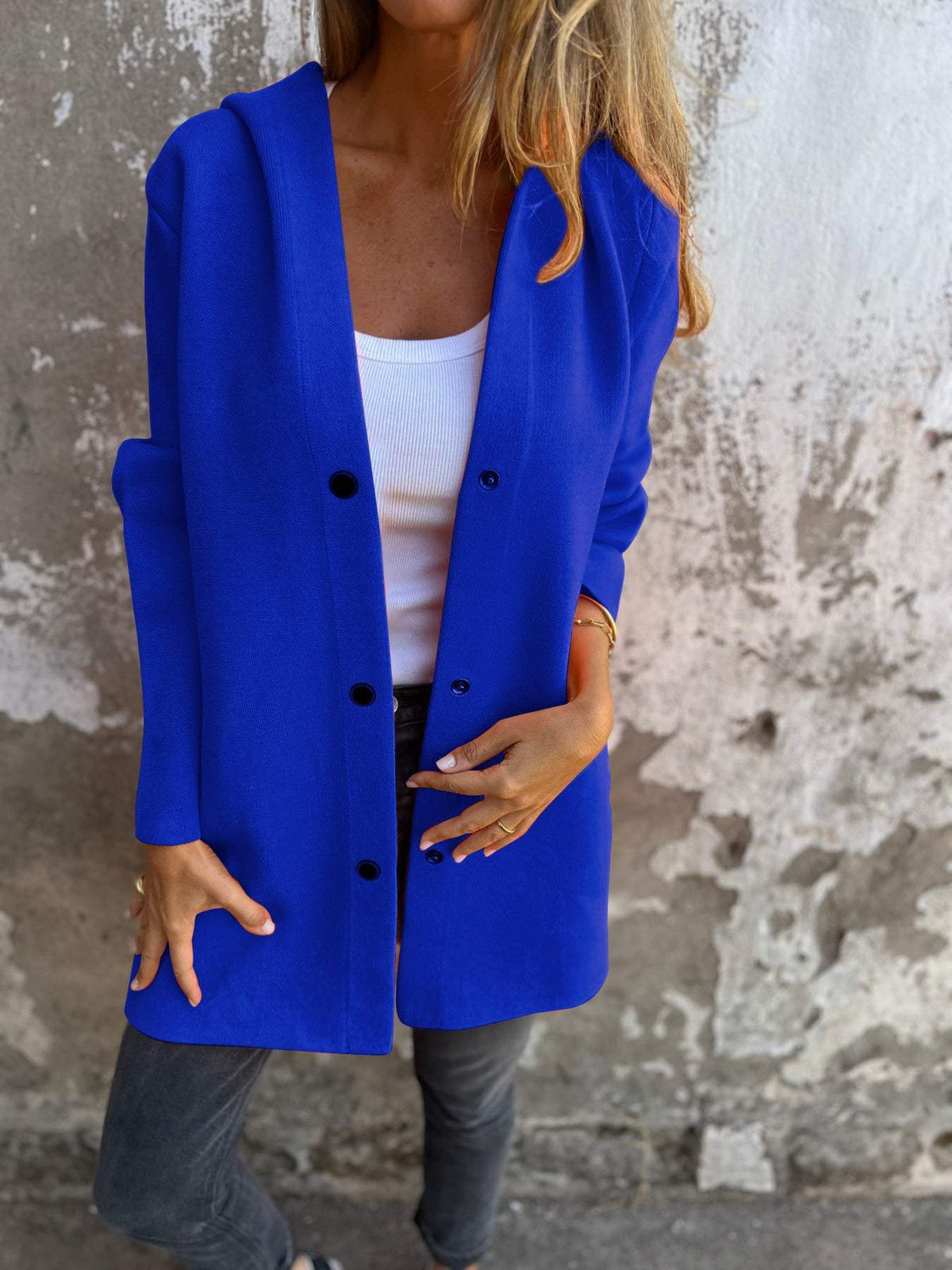 LAURA | GEMÜTLICHE KNOPFJACKE