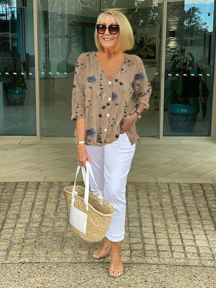 FRANCES | ELEGANTE BLUMENBLUSE