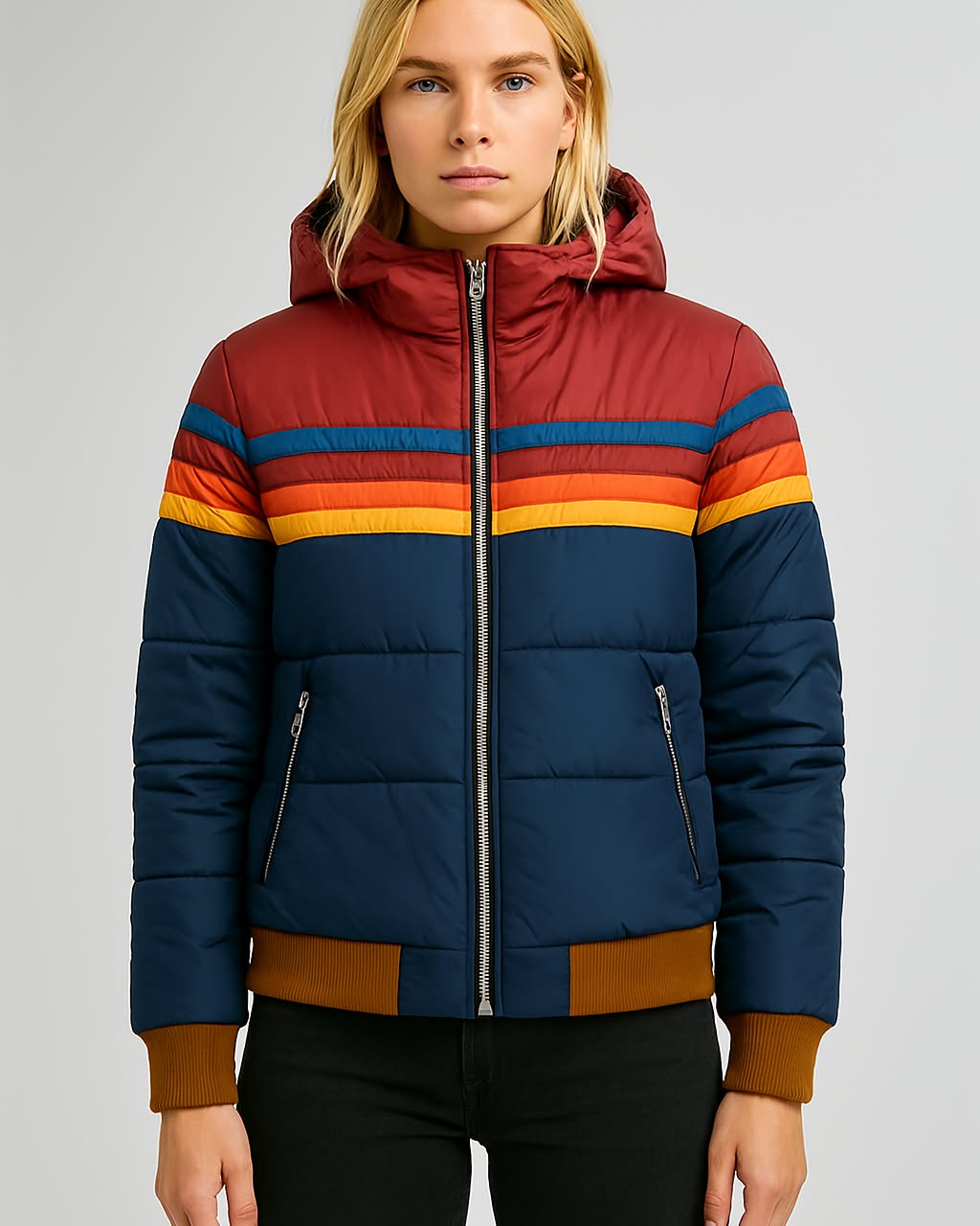 DIANE | RETRO-STEPPJACKE