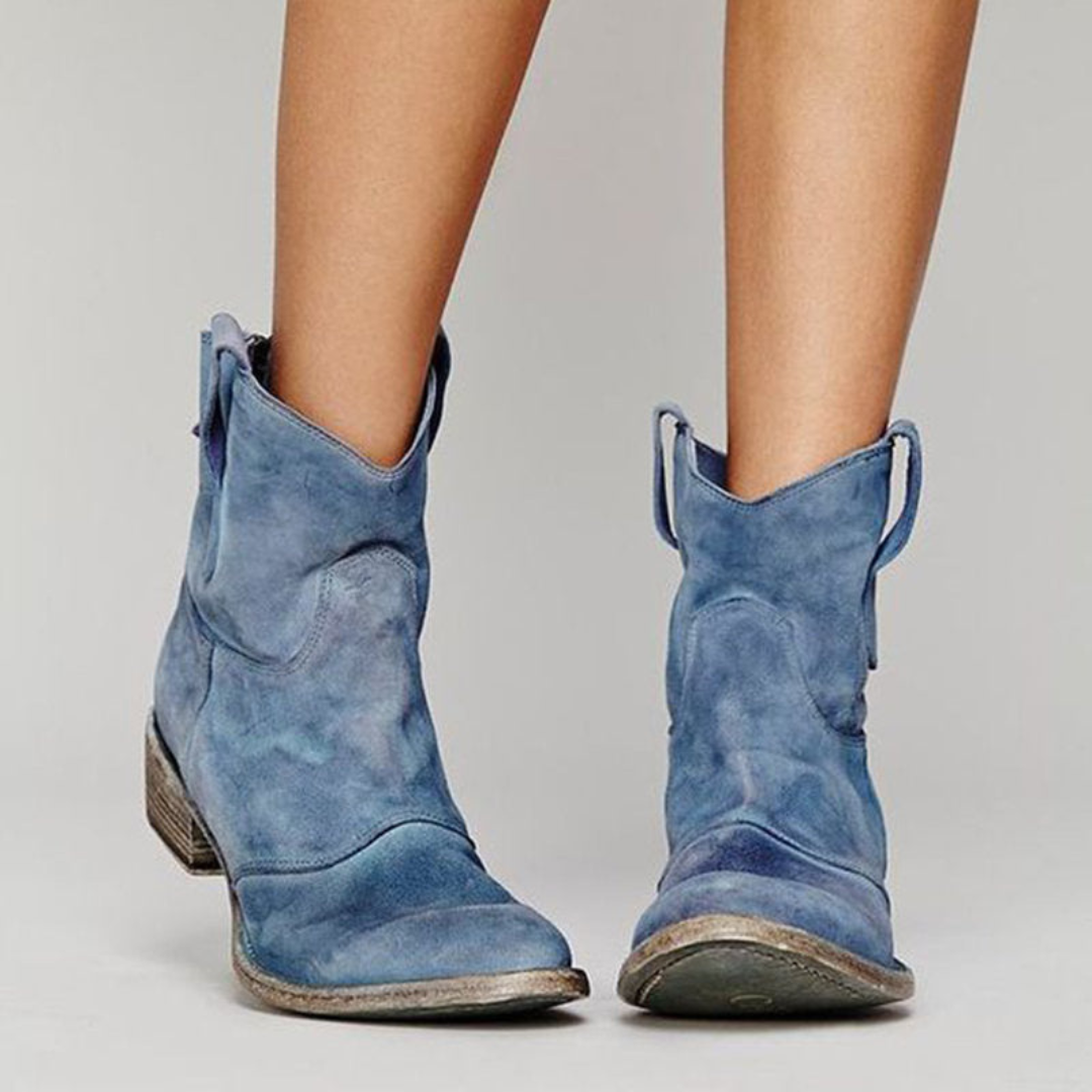 DELIA | BEQUEME STIEFEL MIT BLOCKABSATZ